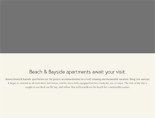 Tablet Screenshot of bonitabeachrentals.com